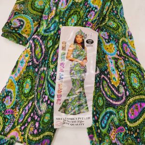 Ensemble soie plisse foulard 9