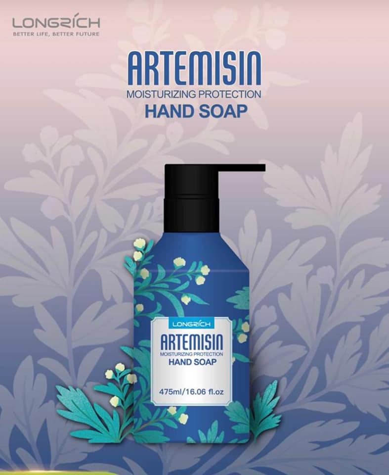 Savon hydratant pour les mains à l’artémisine Longrich Savon hydratant pour les mains a lartemisine Longrich