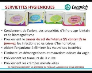 Serviettes hygieniques et protege slip 1 1