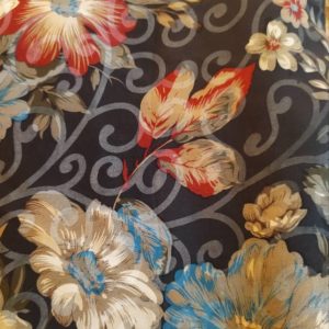 Tissu coton fleuri 2
