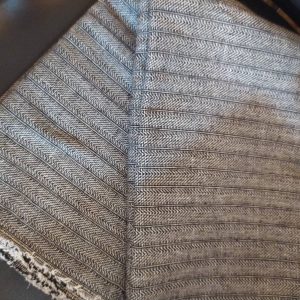 Tissu pantalon coton rayures